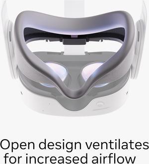 Meta Quest 3s Breathable Facial Interface — Works with Meta Quest 3S — Increases Comfort — Installs in Seconds