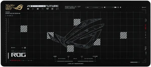 ASUS ROG Scabbard II XXL Edition 20 Gaming Mouse Pad, 35.4" x 15.7", ROG 20th Anniversary Black-and-Gold Design, Soft Cloth Surface, Water/Oil/Dust-Resistant, Anti-Fray Edges, Non-Slip Base ASUS ROG Scabbard II XXL Edition 20 Gaming Mouse Pad, 35.4" x 15.7", ROG 20th Anniversary Black-and-Gold Design, Soft Cloth Surface, Water/Oil/Dust-Resistant, Anti-Fray Edges, Non-Slip Base
