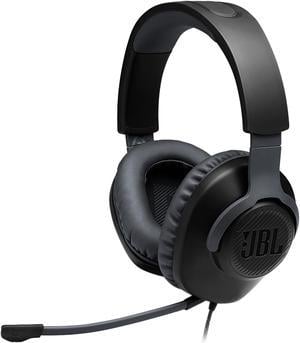JBL QUANTUM 100 Circumaural Gaming Headset, Black