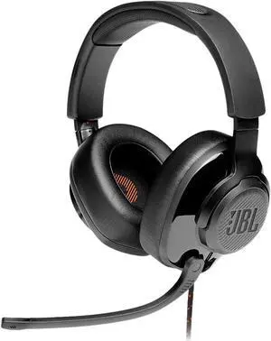 JBL QUANTUM 300 Circumaural Gaming Headset, Black