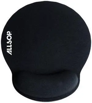 Allsop 30203 Memory Foam Mouse Pad (Black)