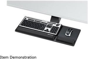 Fellowes 8017801 Designer Suites Compact Keyboard Tray 19 x 912 Black