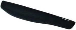 Fellowes PlushTouch Wrist Rest with FoamFusion Technology - Black