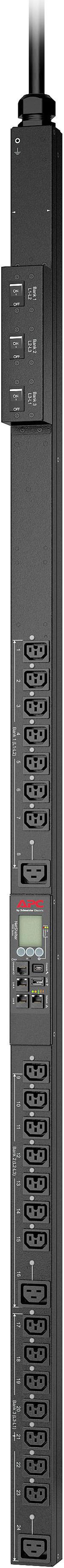 APC Rack PDU 9000 Switched ZeroU 8.6kW 208V NEMA L21-30P Power Distribution Unit APDU9965