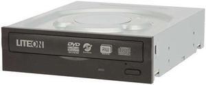 LITE-ON 24X CD/DVD Burner Black SATA Model iHAS324-08