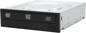 LITE-ON 24x DVD Burner - Bulk Black SATA Model DH-24AAS