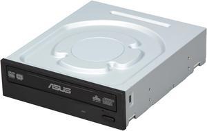 ASUS CD/DVD Burner Black SATA Model DRW-24B1ST