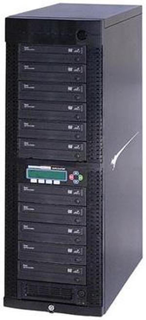 Kanguru Black 1 to 11 DVD Duplicator w/ Internal Hard Drive Model DVDDUPE-SHD11