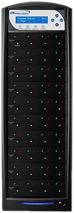 VINPOWER 1 to 39 128M Buffer Memory SDShark SD & MicroSD Duplicator Model SDShark-39T-BK