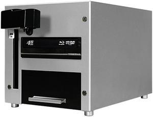 VINPOWER Silver 1 to 1 THE CUBE Automated Blu-ray DVD CD Duplicator - 1 Drive & 25 Disc Capacity Model CUB25-S1T-BD