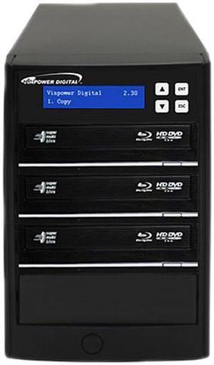 VINPOWER 1 to 3 Econ Series Blu-ray DVD CD Duplicator Tower with 500GB Hard Drive Model Econ-S3T-BD-BK VINPOWER 1 to 3 Econ Series Blu-ray DVD CD Duplicator Tower with 500GB Hard Drive Model Econ-S3T-BD-BK