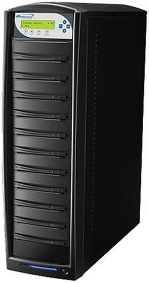 VINPOWER Black 1 to 10 128M Buffer Memory SharkCopier DVD/CD Tower Duplicator with 320GB Hard Drive Model SHARK-S10T-BK VINPOWER Black 1 to 10 128M Buffer Memory SharkCopier DVD/CD Tower Duplicator with 320GB Hard Drive Model SHARK-S10T-BK