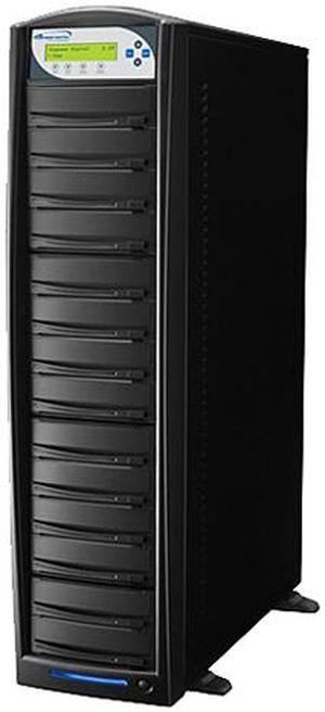 VINPOWER Black 1 to 13 256M Buffer Memory SharkCopier DVD/CD Tower Duplicator with 320GB Hard Drive Model SHARK-S13T-BK VINPOWER Black 1 to 13 256M Buffer Memory SharkCopier DVD/CD Tower Duplicator with 320GB Hard Drive Model SHARK-S13T-BK