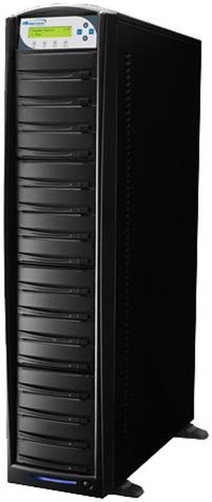 VINPOWER Black 1 to 15 256M Buffer Memory SharkCopier DVD/CD Tower Duplicator with 320GB Hard Drive Model SHARK-S15T-BK VINPOWER Black 1 to 15 256M Buffer Memory SharkCopier DVD/CD Tower Duplicator with 320GB Hard Drive Model SHARK-S15T-BK