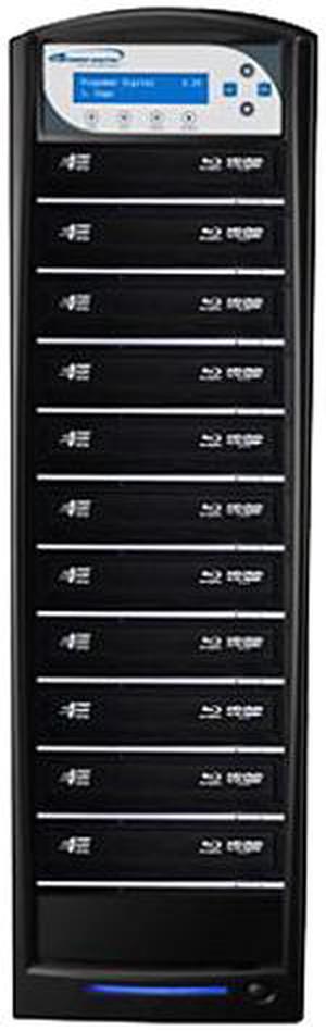Vinpower SharkBluCP 1 to 11 Blu-ray DVD CD BDXL Burner Duplicator Add Copy Protection Copier Model SharkBluCP-S11T-BK