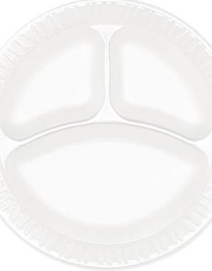 Dart Unlaminated Foam Compartment Plates