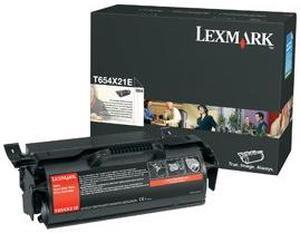 Lexmark T654X21A Extra High Yield Toner Cartridge - Black
