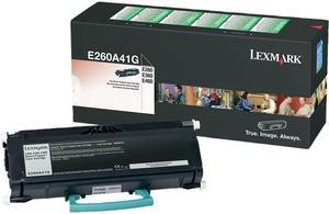 Lexmark E260A41G Return Program Toner Cartridge - Black