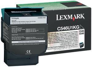 Lexmark C546U1KG Return Program Toner Cartridge - Black