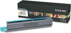 Lexmark C925H2CG High Yield Toner Cartridge - Cyan