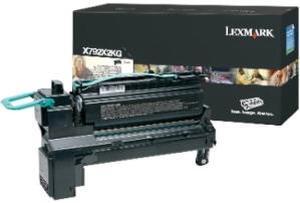 Lexmark X792X2KG Extra High Yield Toner Cartridge - Black