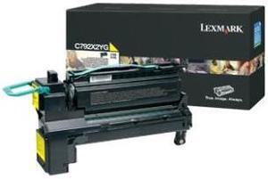 Lexmark C792X2YG Extra High Yield Toner Cartridge - Yellow