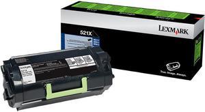 Lexmark 52D1X00 Extra High Yield Return Program Toner Cartridge - Black