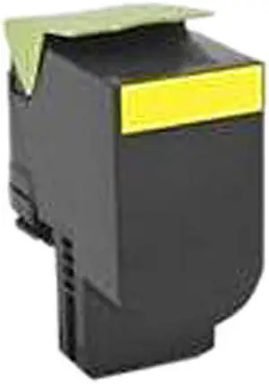 Lexmark 70C0HYG High Yield Return Program Toner Cartridge - Yellow
