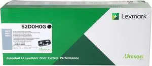 Lexmark 52D0H0G High Yield Return Program Toner Cartridge - Black