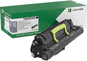 Lexmark 72K0DK0 Return Program Toner Cartridge - Black Lexmark 72K0DK0 Return Program Toner Cartridge - Black