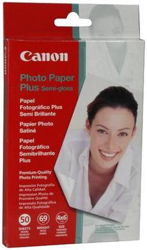 Canon 1686B014 4" x 6" 50 Sheets Semi-gloss Photo Paper (SG-201)