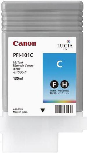 Canon PFI-101C Cyan Pigment Ink Cartridge (0884B001)