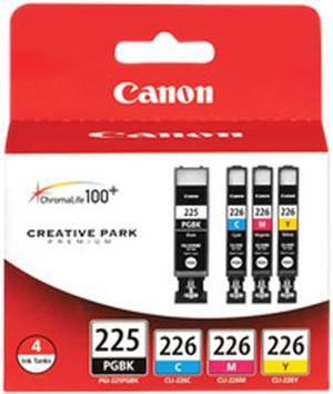 Canon PGI-225/CLI-226 Ink Cartridge - Combo Pack - Pigmented Black/Cyan/Magenta/Yellow