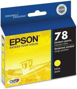 EPSON T078420 Ink Cartridge For Epson Stylus Photo RX580, R260, R380 Yellow