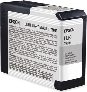 EPSON T580900 80 ml UltraChrome K3 Ink Cartridge Light Light Black