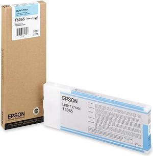 EPSON T606500 220 ml UltraChrome Ink Cartridge Light Cyan