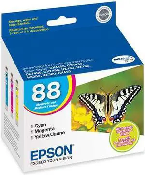 EPSON T088520 Multi-Pack DURABrite Ultra Ink Cartridges Color