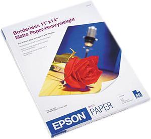 Epson s041468 Very High Resolution Print Paper 11" x 14" -  50 Sheet - White