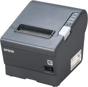 Epson TM-T88V 3" Single-station Thermal Receipt Printer, USB, Serial, Dark Gray - C31CA85084