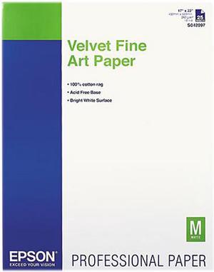 EPSON S042097 Velvet Fine Art Paper