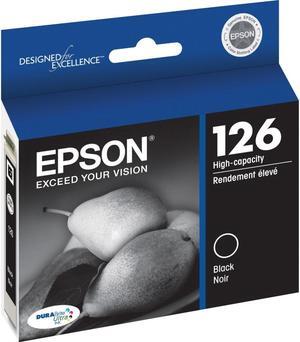 Epson 126 (T126120 ) High Capacity DURABrite ink cartridge; black