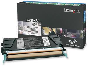 Lexmark C5220KS Return Program Toner Cartridge - Black