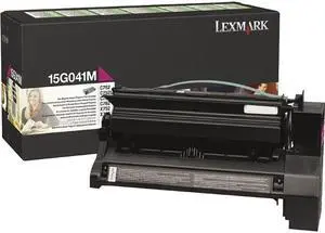 Lexmark 15G041M Return Program Toner Cartridge - Magenta