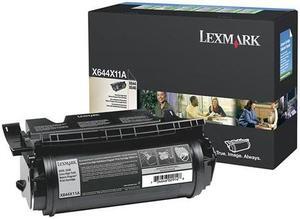Lexmark X644X11A Extra High Yield Return Program Toner Cartridge - Black