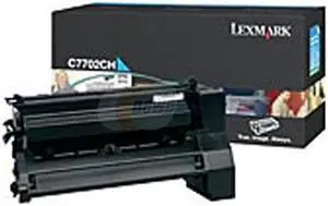 LEXMARK C7702CH High Yield Print Cartridge Cyan