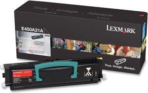 Lexmark E450A21A Toner Cartridge - Black