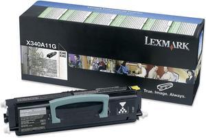 Lexmark X340A11G Return Program Toner Cartridge - Black