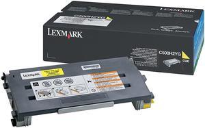 Lexmark C500H2YG Toner Cartridge - Yellow