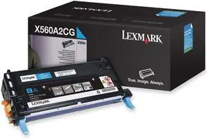 Lexmark X560A2CG Toner Cartridge - Cyan