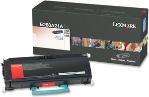 Lexmark E260A21A Toner Cartridge - Black